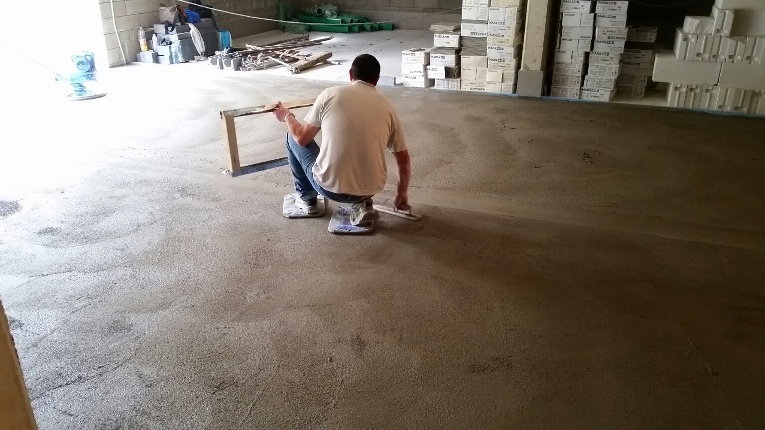 Préchape isolante - Finition