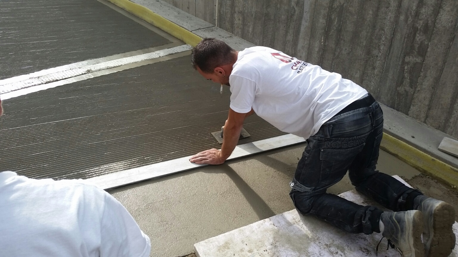 Sol industriel - Finition