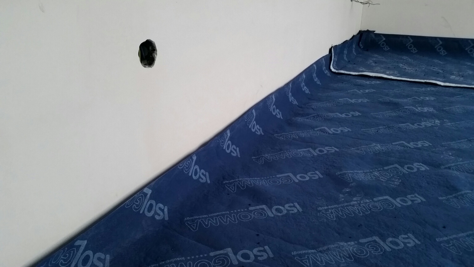 Isolation acoustique - Chape talochée